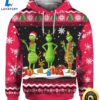 Grinch Three Grinches Christmas Pattern Pink Hoodie 2 Grinch Three Grinches Christmas Pattern Pink Hoodie xfthkj.jpg