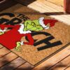 Santa The Grinch Christmas Doormat Floor Mat nlp8wt.jpg