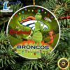 Denver Broncos NFL Funny Grinch Christmas Ornaments 3 Denver Broncos NFL Funny Grinch Christmas Ornaments