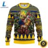 NFL Michigan Wolverines Groot Hug Christmas Ugly Sweater tm3dyr.jpg