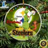 Pittsburgh Steelers NFL Funny Grinch Christmas Ornaments 3 Pittsburgh Steelers NFL Funny Grinch Christmas Ornaments