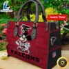 Atlanta Falcons Mickey Retro Women Leather Hand Bag Tee