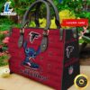 Atlanta Falcons Stitch Women Leather Hand Bag t shirt