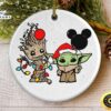 Baby Yoda Groot Mickey Balloon Christmas Ornament The Mandalorian 2 Baby Yoda Groot Mickey Balloon Christmas Ornament The Mandalorian Tshirt