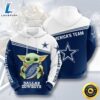 Baby Yoda Hug Dallas Cowboys Star Wars 3d Hoodie All Over Print 2 Baby Yoda Hug Dallas Cowboys Star Wars 3d Hoodie All Over Print