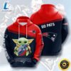 Baby Yoda Lovers New England Patriots 3d Hoodie All Over Print 2 Baby Yoda Lovers New England Patriots 3d Hoodie All Over Print