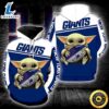 Baby Yoda Lovers New York Giants 3d Hoodie All Over Print 2 Baby Yoda Lovers New York Giants 3d Hoodie All Over Print