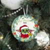 Baby Yoda Ornament, Baby Yoda Christmas Ornament 3 Baby Yoda Ornament Baby Yoda Christmas Ornament wjgdiu.jpg