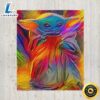 Baby Yoda The Child Throw Blanket Beautiful Multicolored The Child Blanket pxm8ya.jpg