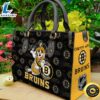 Boston Bruins NHL Mickey Women Leather Hand Bag Tee