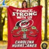 Carolina Hurricanes Fleece Blanket Baby Yoda The Force Is Strong x2btv9.jpg