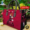 Chicago Bulls NBA Mickey Women Leather Hand Bag t shirt