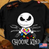 Choose Kind Jack Skellington Autism Awareness T Shirt usbfdg.jpg