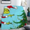 Christmas Grinch Blanket Flannel Warm Blanket trljhu.jpg