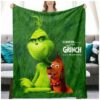 Christmas Grinch Throw Blanket Holiday Christmas Fleece Blanket 2 Christmas Grinch Throw Blanket Holiday Christmas Fleece Blanket bojyo6.jpg