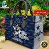 Dallas Cowboys Mickey Women Leather Hand Bag Tee