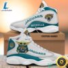 Jacksonville Jaguars Fans Custom Name Air Jordan 13 Sneaker Shoes