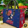 Detroit Pistons NBA Minnie Women Leather Hand Bag Tee