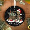 Friends Baby Yoda Groot Star Wars Christmas Ceramic Ornament 3 Friends Baby Yoda Groot Star Wars Christmas Ceramic Ornament Tshirt