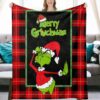 Grinch Christmas Throw Blanket For Couch Bed Car Office Soft Travel Blanket Fall Winter Fleece Blankets tedbzp.jpg