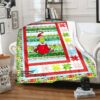 Grinch Funny Animated Fleece Blanket, How The Grinch Stole Christmas Cute Blanket 3 Grinch Funny Animated Fleece Blanket How The Grinch Stole Christmas Cute Blanket z8brbk.jpg