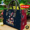 Houston Texans Disney Women Leather Bag t shirt