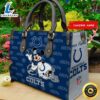 Indianapolis Colts Mickey Women Leather Hand Bag Tee