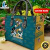 Jacksonville Jaguars Disney Women Leather Bag t shirt