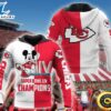 Kansas City Chiefs Nfl Mickey Mouse 3d Hoodie