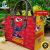 Kansas City Chiefs Stitch Women Leather Hand Bag Tshirt