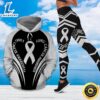 Lung Cancer Awareness Hoodie Legging 2955