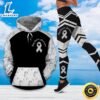 Lung Cancer Awareness Hoodie Legging 6530