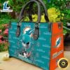 Miami Dolphins NFL Jack Skellington Women Leather Hand Bag 3 Miami Dolphins NFL Jack Skellington Women Leather Hand Bag t shirt
