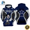 Mickey Mouse Nfl Dallas Cowboys 3d Hoodie