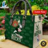 Milwaukee Bucks NBA Minnie Women Leather Hand Bag t shirt