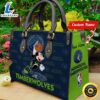 Minnesota Timberwolves NBA Mickey Women Leather Hand Bag t shirt