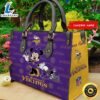 Minnesota Vikings Minnie Women Leather Hand Bag t shirt