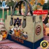 NCAA Auburn Tigers Mickey Autumn Women Leather Hand Bag Tee