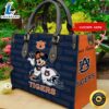 NCAA Auburn Tigers Mickey Women Leather Hand Bag t shirt