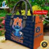 NCAA Auburn Tigers Stitch Women Leather Hand Bag 3 NCAA Auburn Tigers Stitch Women Leather Hand Bag Tee