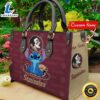 NCAA Florida State Seminoles Stitch Women Leather Hand Bag Tshirt
