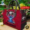 NCAA Georgia Bulldog Stitch Women Leather Hand Bag 2 NCAA Georgia Bulldog Stitch Women Leather Hand Bag Tshirt