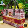 NCAA Iowa State Cyclones Women Leather Bag Tee