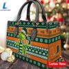 NCAA Miami Hurricanes Grinch Christmas Women Leather Hand Bag 3 NCAA Miami Hurricanes Grinch Christmas Women Leather Hand Bag t shirt