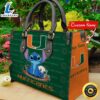 NCAA Miami Hurricanes Stitch Women Leather Hand Bag 3 NCAA Miami Hurricanes Stitch Women Leather Hand Bag t shirt