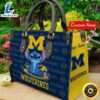 NCAA Michigan Wolverines Stitch Women Leather Hand Bag 3 NCAA Michigan Wolverines Stitch Women Leather Hand Bag t shirt