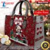 NCAA Mississippi State Bulldogs Mickey Christmas Women Leather Hand Bag krs3qh.jpg