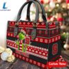 NCAA NC State Wolfpack Grinch Christmas Women Leather Hand Bag 2 NCAA NC State Wolfpack Grinch Christmas Women Leather Hand Bag Tshirt