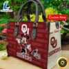 NCAA Oklahoma Sooners Minnie Women Leather Hand Bag Tee