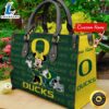 NCAA Oregon Ducks Minnie Women Leather Hand Bag Tee